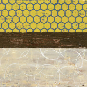 Home honey comb abstract art